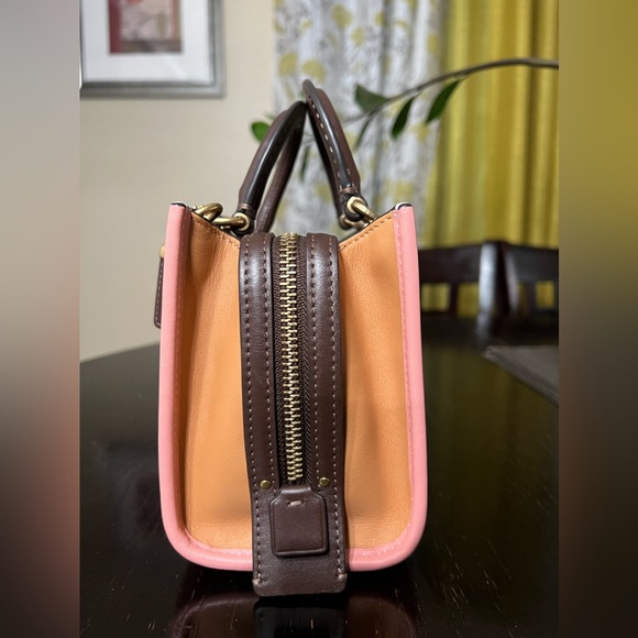 Coach Rogue 17 in Colorblock Handbag Crossbody Bag - Picture 4 of 14